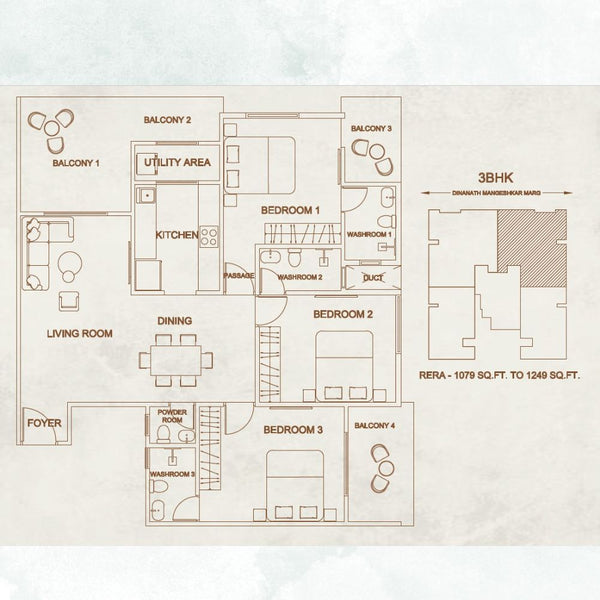 ALTAMOUNT ROAD VIEW : 3BHK 5.40cr : STEAL DEAL : AT FORGETT HILL NEW LAUNCH !!!